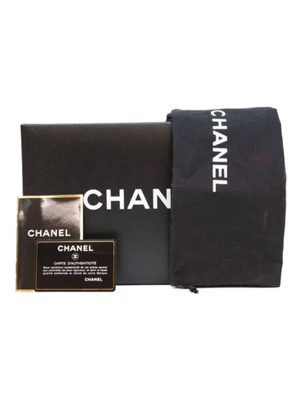 Chanel Black Lamb Full Flap Push Lock Quilted 23